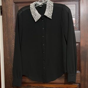 Forever 21 Sheer Button up